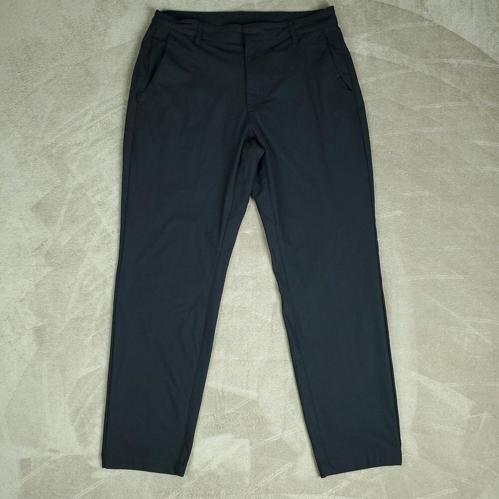 Fabletics The Only Pant 30x28 Black Stretch Zip Pocket Slim Fit Casual